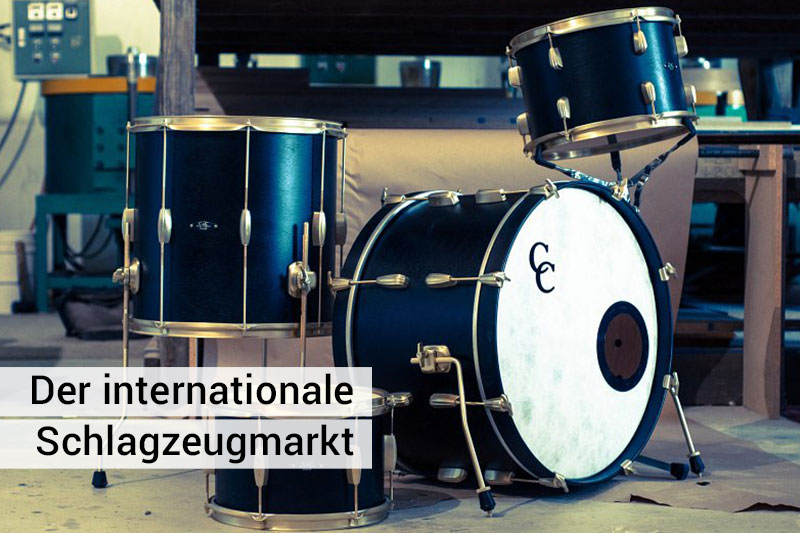Der internationale Schlagzeug Markt
